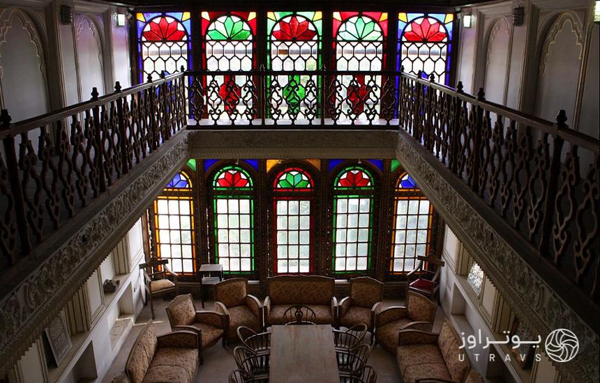 عمارت اصلی باغ نارنجستان قوام شیراز